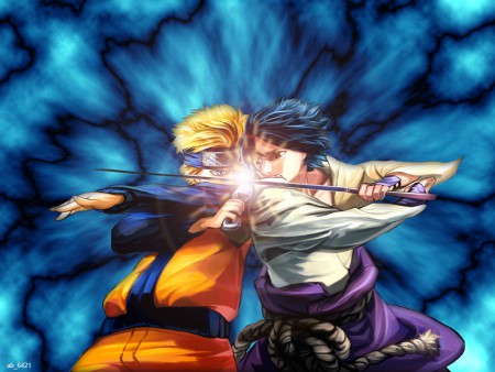 Naruto e Sasuke